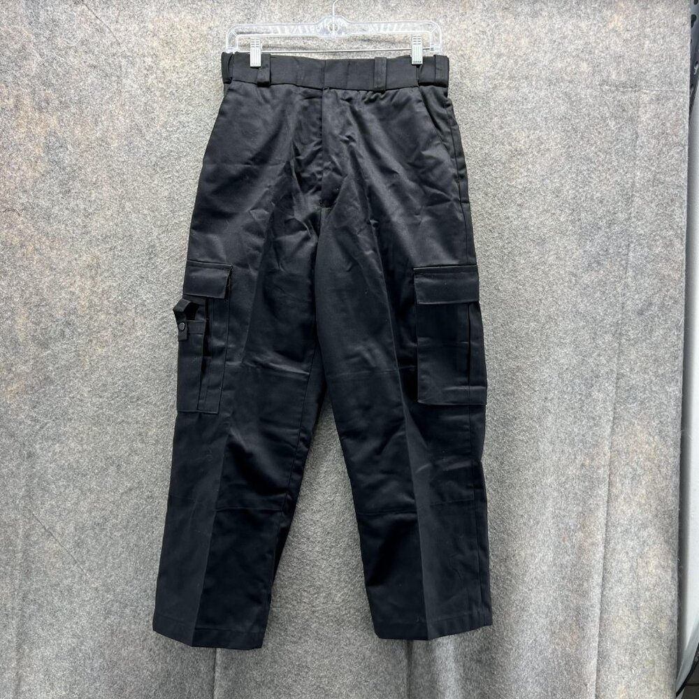 Tact Squad Pants Women 10 Black Combat Polyester Police Military Cargo New